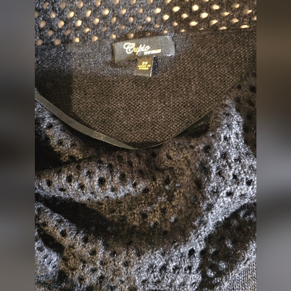 Cupio Woman 3X Cowl Tunic Sweater - Picture 3 of 5